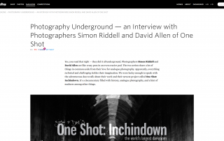 Lomography - Photography Underground — an Interview with Photographers Simon Riddell and David Allen